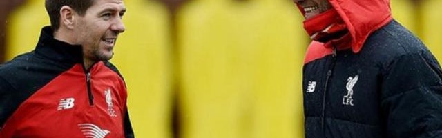 足球赛事-夺冠后接手利物浦？杰拉德：我挺克洛普再多干几年