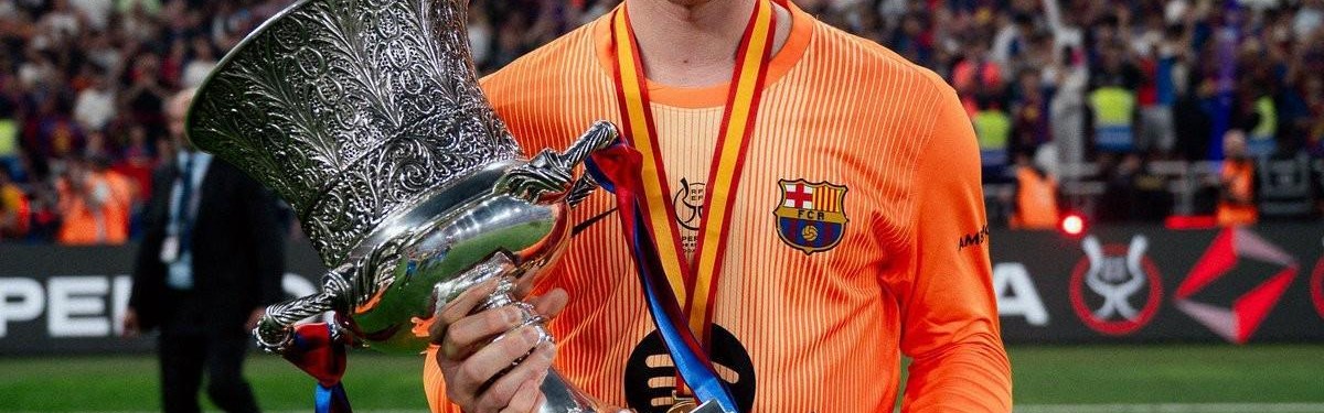 足球新闻-跟队：特尔施特根即将租借加盟赫罗纳，目前正在敲定最后细节