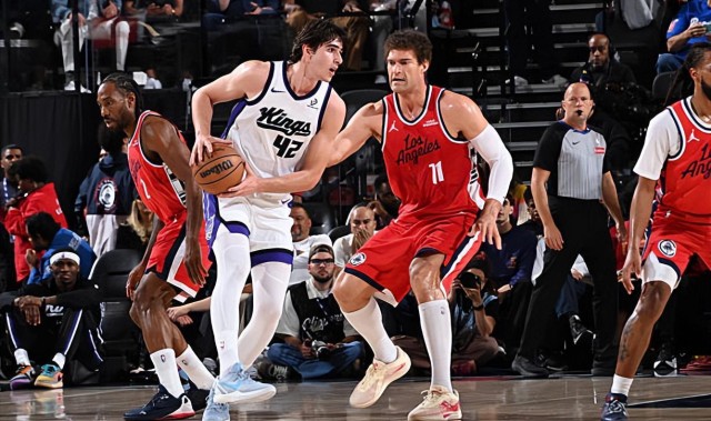 足球赛事-直接打爆了快船内线！国王内线新秀又一次收获了大量的自信心？